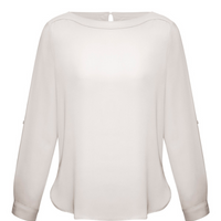 Biz Collection Women's Madison Boatneck L/S Shirt S828LL