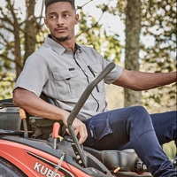 Syzmik Men's Light Weight Vented Ripstop S/S Shirt ZW465