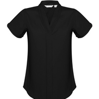 Biz Collection Women's Madison S/S Shirt S628LS