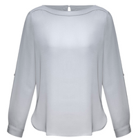 Biz Collection Women's Madison Boatneck L/S Shirt S828LL