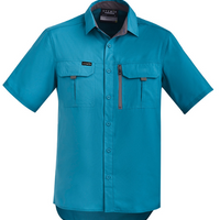 Syzmik Men's Light Weight Vented Ripstop S/S Shirt ZW465