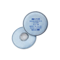 3M GP2 Particulate Filter W/Nuisance Level Organic Vapour/Acid Gas Relief (Pair) 2128