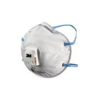3M Cupped Particulate Respirator P2 Valved Masks10PK 8822