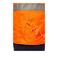 NCC Frost Hi Vis Reversible Fleece Taped Vest WW9014