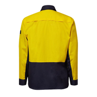 NCC Men's Hi Vis Ripstop Light Weight Vented Shirt WS6066