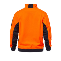 NCC Crest Hi Vis 1/2 Zip Pullover Jumper WT8012