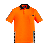 Syzmik Men's vented Komodo S/S Polo ZH320