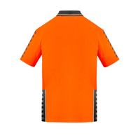 Syzmik Men's vented Komodo S/S Polo ZH320