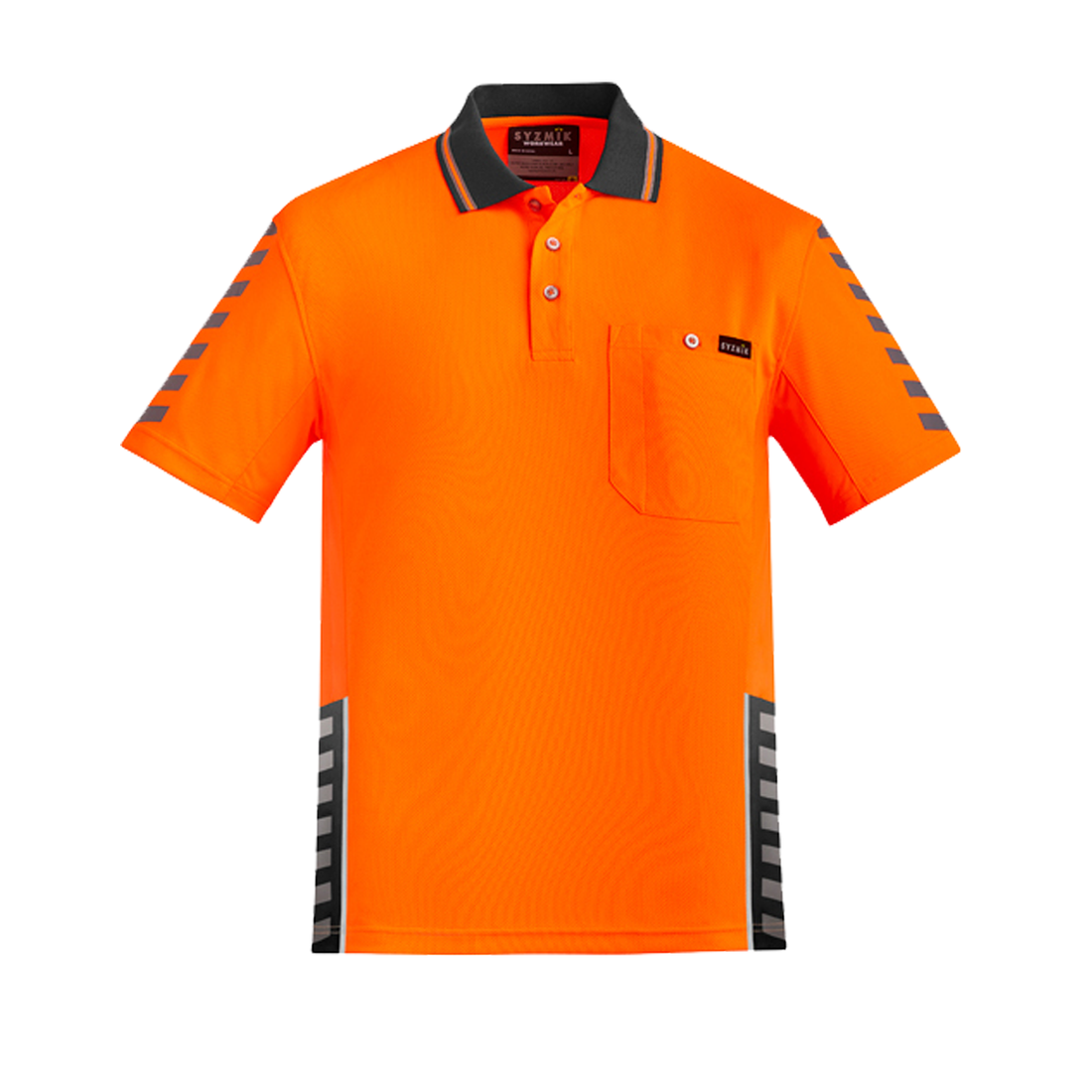 Syzmik Men's vented Komodo S/S Polo ZH320