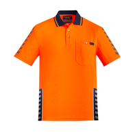 Syzmik Men's vented Komodo S/S Polo ZH320