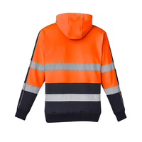 Syzmik Unisex Hi Vis Stretch Taped Hoodie ZT483