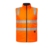 NCC Frost Hi Vis Reversible Fleece Taped Vest WW9014