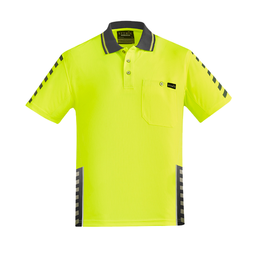 Syzmik Men's vented Komodo S/S Polo ZH320