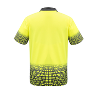 Syzmik Men's Hi Vis Tracks S/S Polo ZH300