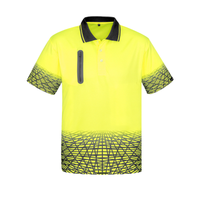 Syzmik Men's Hi Vis Tracks S/S Polo ZH300