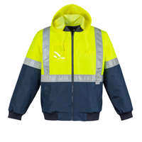 Syzmik Men's Hi Vis Quilted Flying Jacket ZJ351