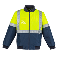 Syzmik Men's Hi Vis Quilted Flying Jacket ZJ351