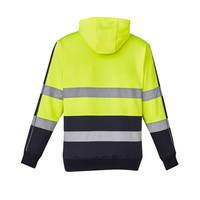 Syzmik Unisex Hi Vis Stretch Taped Hoodie ZT483