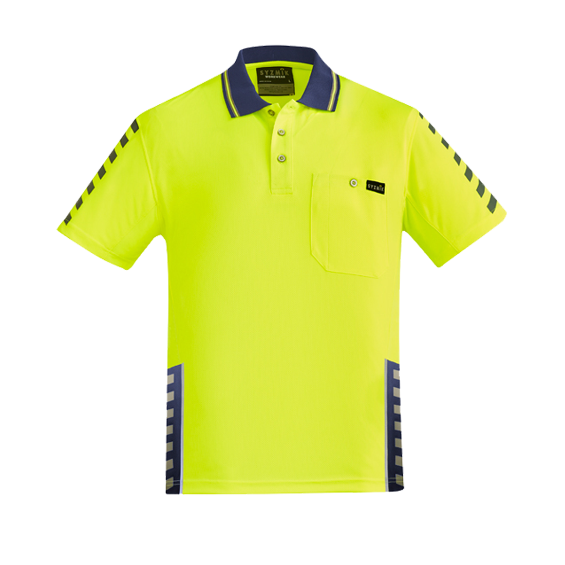 Syzmik Men's vented Komodo S/S Polo ZH320
