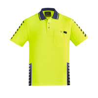 Syzmik Men's vented Komodo S/S Polo ZH320