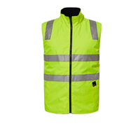 NCC Frost Hi Vis Reversible Fleece Taped Vest WW9014