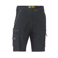 Bisley Men's Flx & Move Stretch Utility Zip Cargo Shorts BSHC1330
