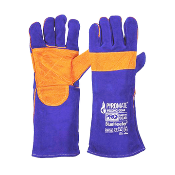 Pyromate Blue Heeler Kevlar Welding Gloves 12PK KBW16E