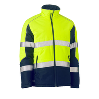 Bisley Men's Hi Vis Taped Puffer Jacket BJ6829T