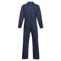 Back of Navy Heavy Weight Cotton Drill Coveralls WC3050