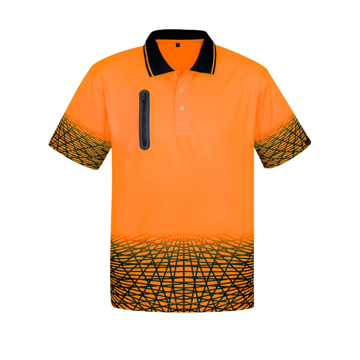 Syzmik Mens Hi Vis Astro Polo (ZH245) – Workwear Direct