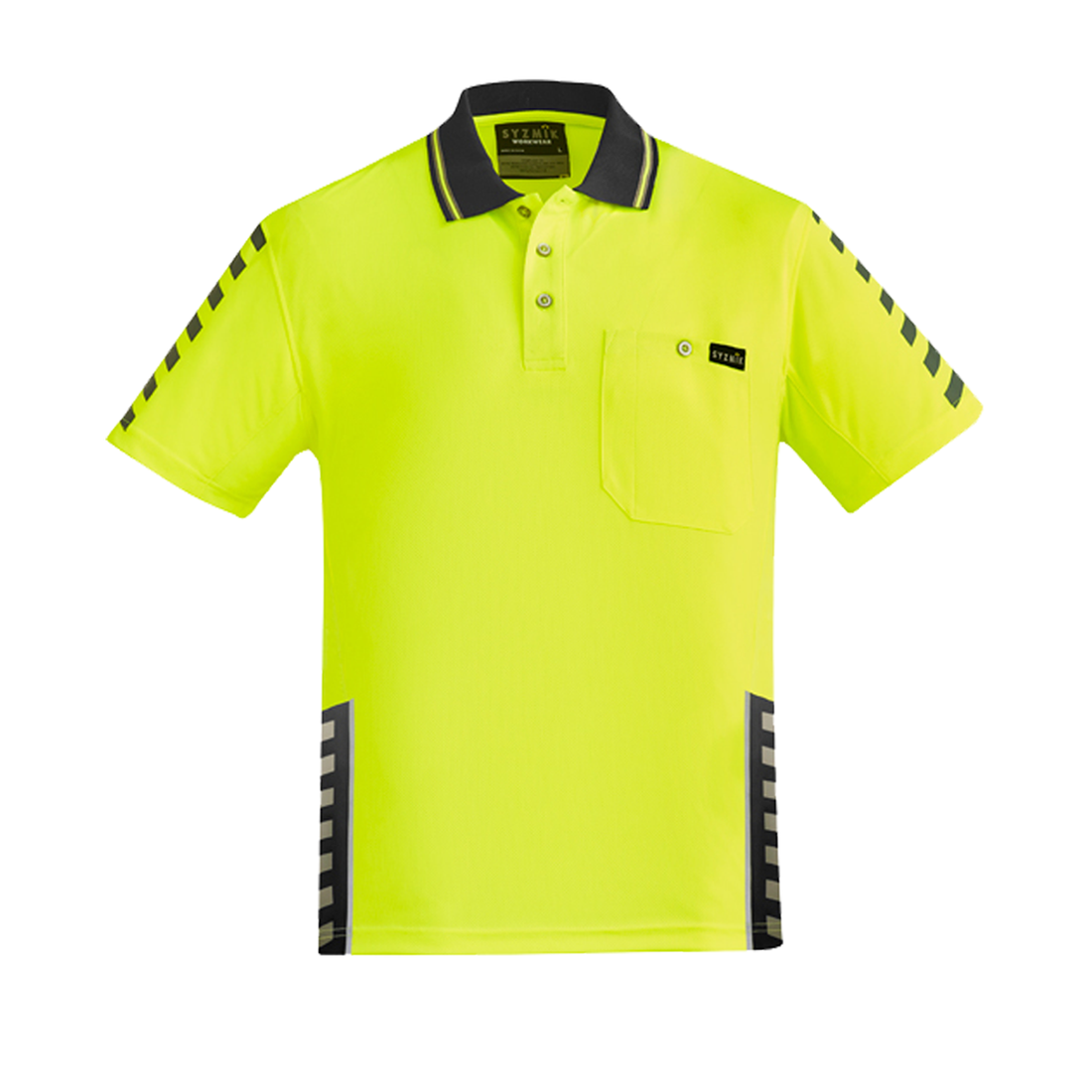 Syzmik Men's vented Komodo S/S Polo ZH320