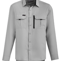 Syzmik Men's Light Weight Vented Ripstop L/S Shirt ZW460