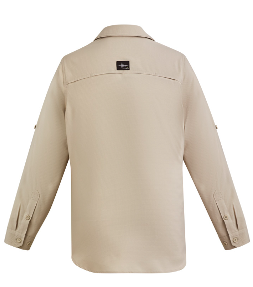 Syzmik Men's Light Weight Vented Ripstop L/S Shirt ZW460