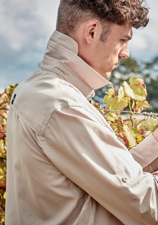 Syzmik Men's Light Weight Vented Ripstop L/S Shirt ZW460