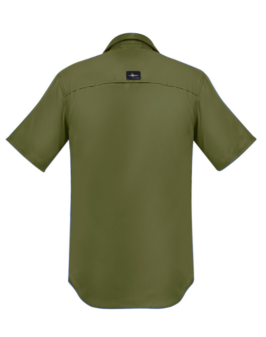 Syzmik Men's Light Weight Vented Ripstop S/S Shirt ZW465