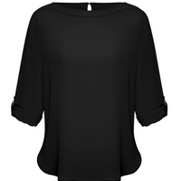 Biz Collection Women's Madison Boatneck L/S Shirt S828LL