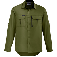 Syzmik Men's Light Weight Vented Ripstop L/S Shirt ZW460