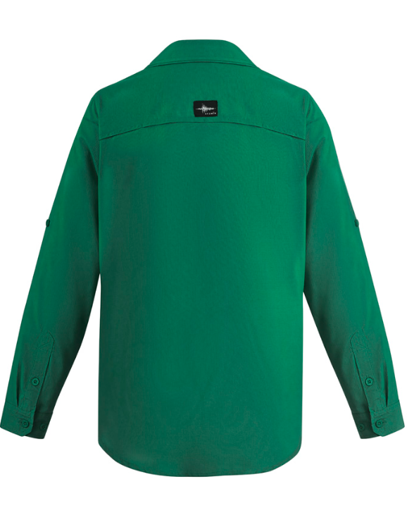 Syzmik Men's Light Weight Vented Ripstop L/S Shirt ZW460