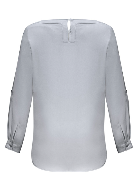 Biz Collection Women's Madison Boatneck L/S Shirt S828LL