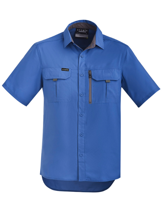Syzmik Men's Light Weight Vented Ripstop S/S Shirt ZW465