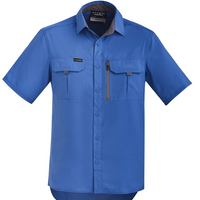 Syzmik Men's Light Weight Vented Ripstop S/S Shirt ZW465