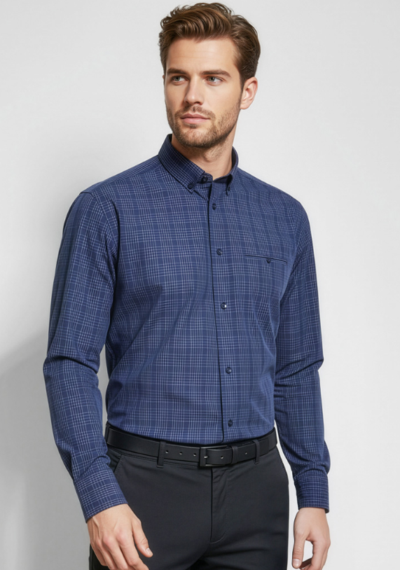 Biz Collection Men's Harper L/S Shirt S820ML