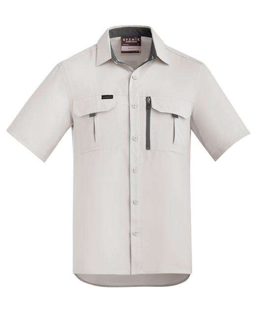 Syzmik Men's Light Weight Vented Ripstop S/S Shirt ZW465