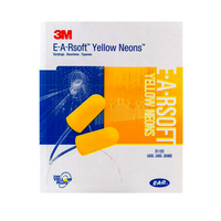 3M E-A-R Soft Large Corded Earplugs 23db CL4 200PK 311-1251