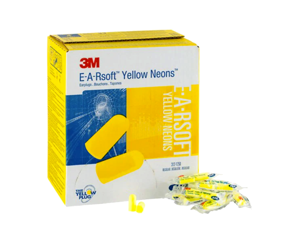 3M E-A-R Soft Disposable Earplugs 23db CL4 200PK 312-1250