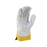 Maxisafe Yellow Back Leather Gloves 12PK GLE147