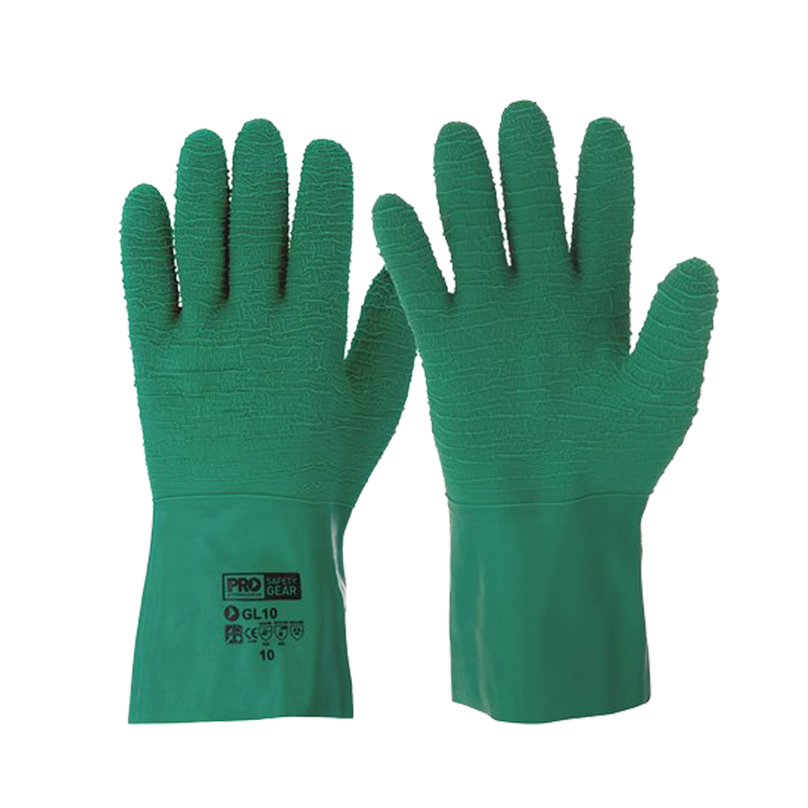 Pro Choice Green Gauntlet Gloves 12PK GL