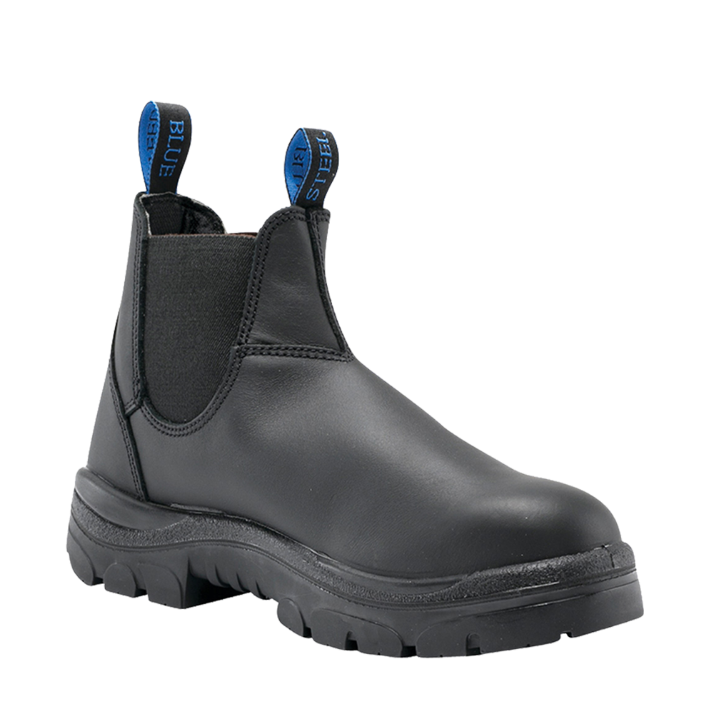 Steel Blue Elastic Sided Hobart Boot 312101