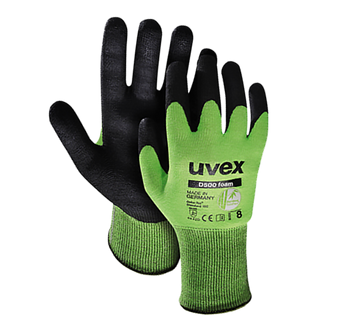 Uvex D500 Foam Cut Resistant Gloves 10PK 60604